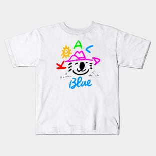 koala blue olivia newton john Kids T-Shirt